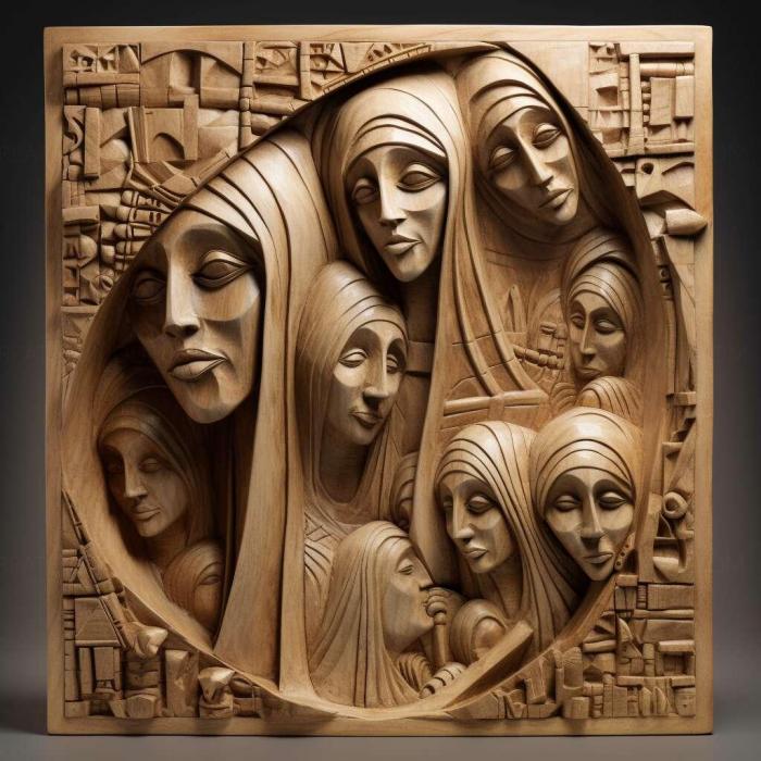 نموذج ثلاثي الأبعاد لآلة CNC 3D Art 